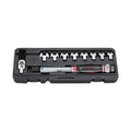 1/4'' Momentsleutel met Verwisselbare Ratel- Momentkop 6-30Nm 10-delig