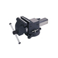 Forged steel bench vise 5" (with swivel base)