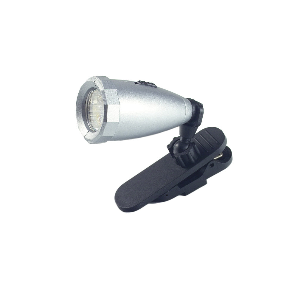 LED white light, clip type (360° rotation)