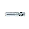 3/8'' Lange dop met kniegewricht 19