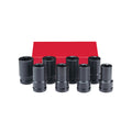 1" Krachtdoppenset Lang (SAE 15/16'' - 1-5/8'') 8-delig