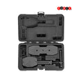 Hydraulic brake caliper piston rewind tool