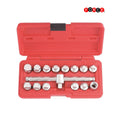 FC-915G2 Oliecarterplug dopsleutelset 15 delig