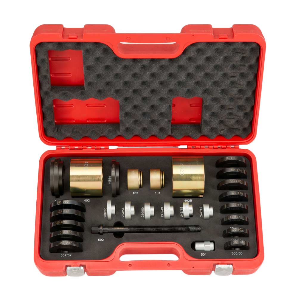 Professional wheel bearing tool set for BENZ