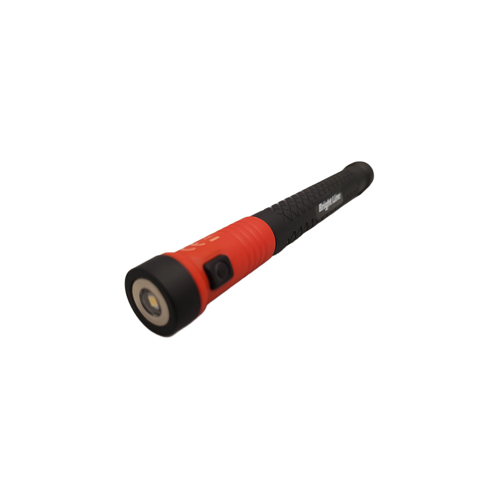 Oplaadbare zaklamp met magnetische grijper