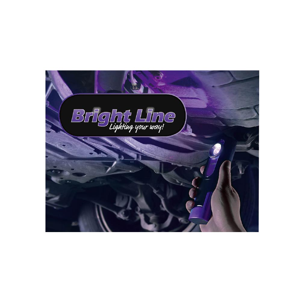 Lekdetectielamp met UV-licht