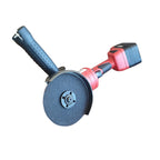 Haakse slijper met accu set
