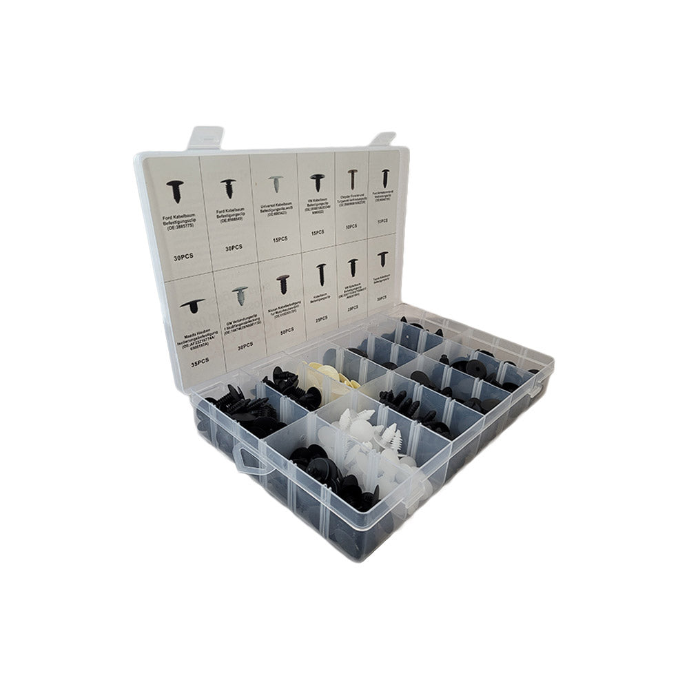 Assortiment Bekleding Bevestiging Clips 340st
