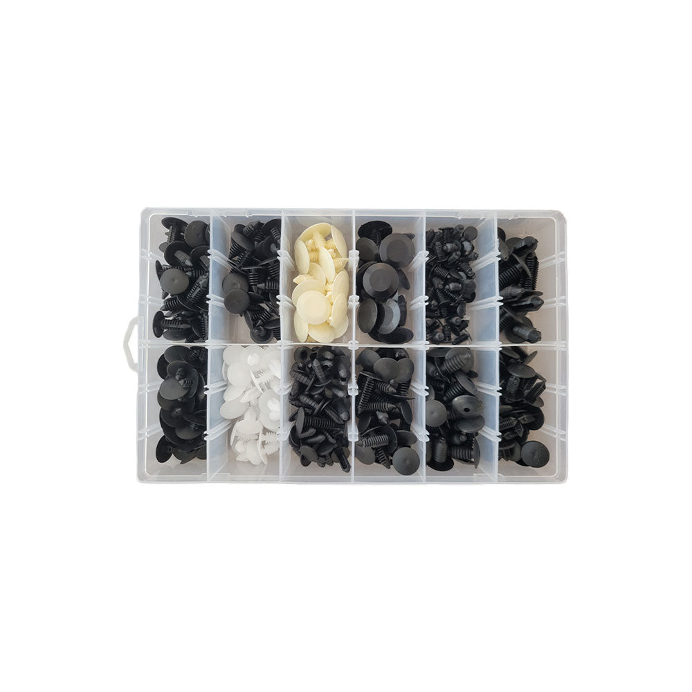 Assortiment Bekleding Bevestiging Clips 340st