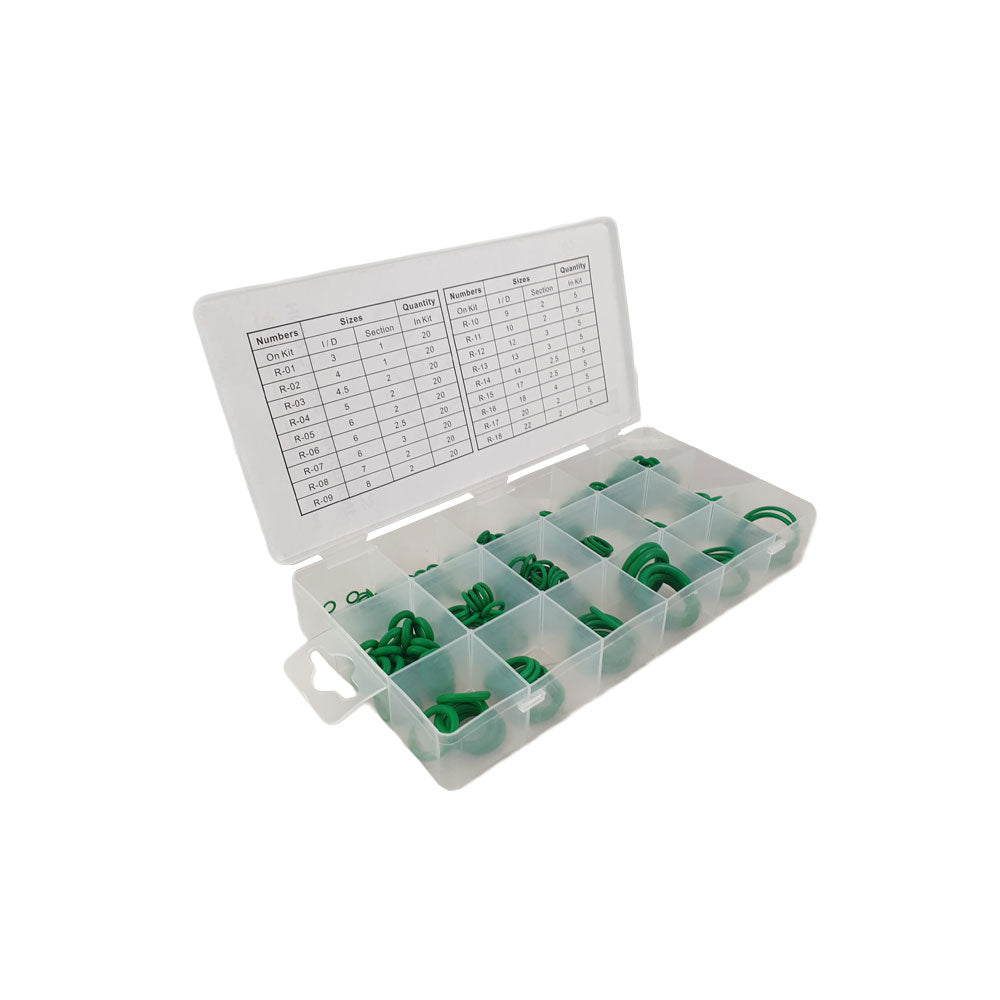 Assortiment Airco afdicht rubbers 225 delig