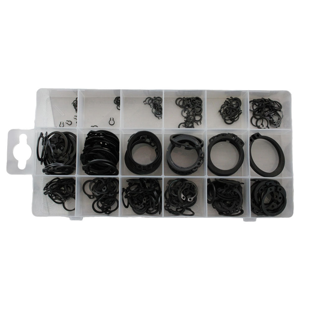 Assortiment Circlips uitwendig 300 pcs