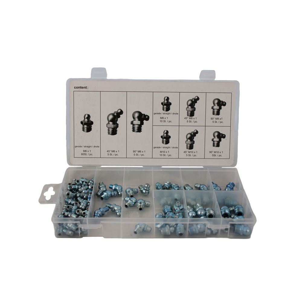 Smeernippel assortiment 110 delig