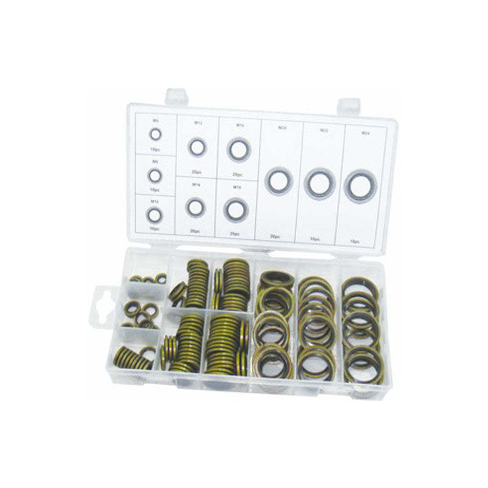 Assortiment Carterplugringen rubber 150 delig