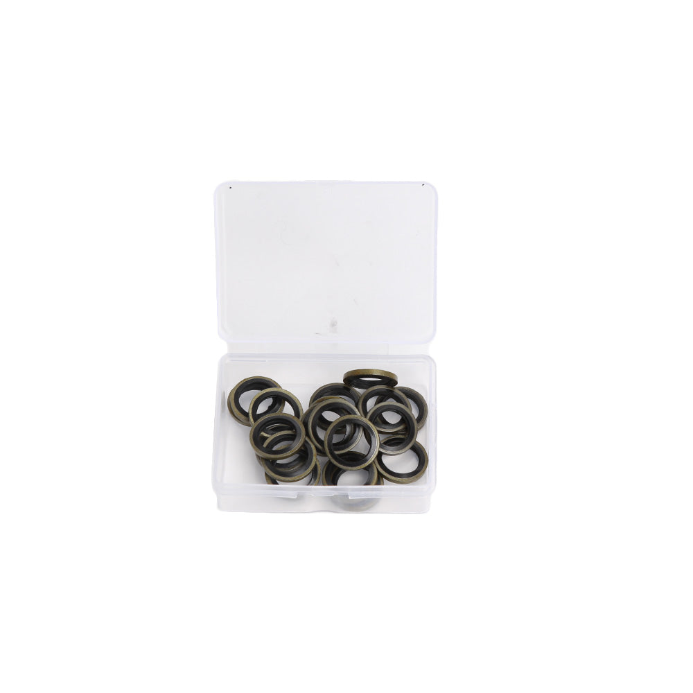 Assortiment Carterplugringen rubber 14mm 20st