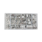 Aluminium ringen assortiment 450 delig