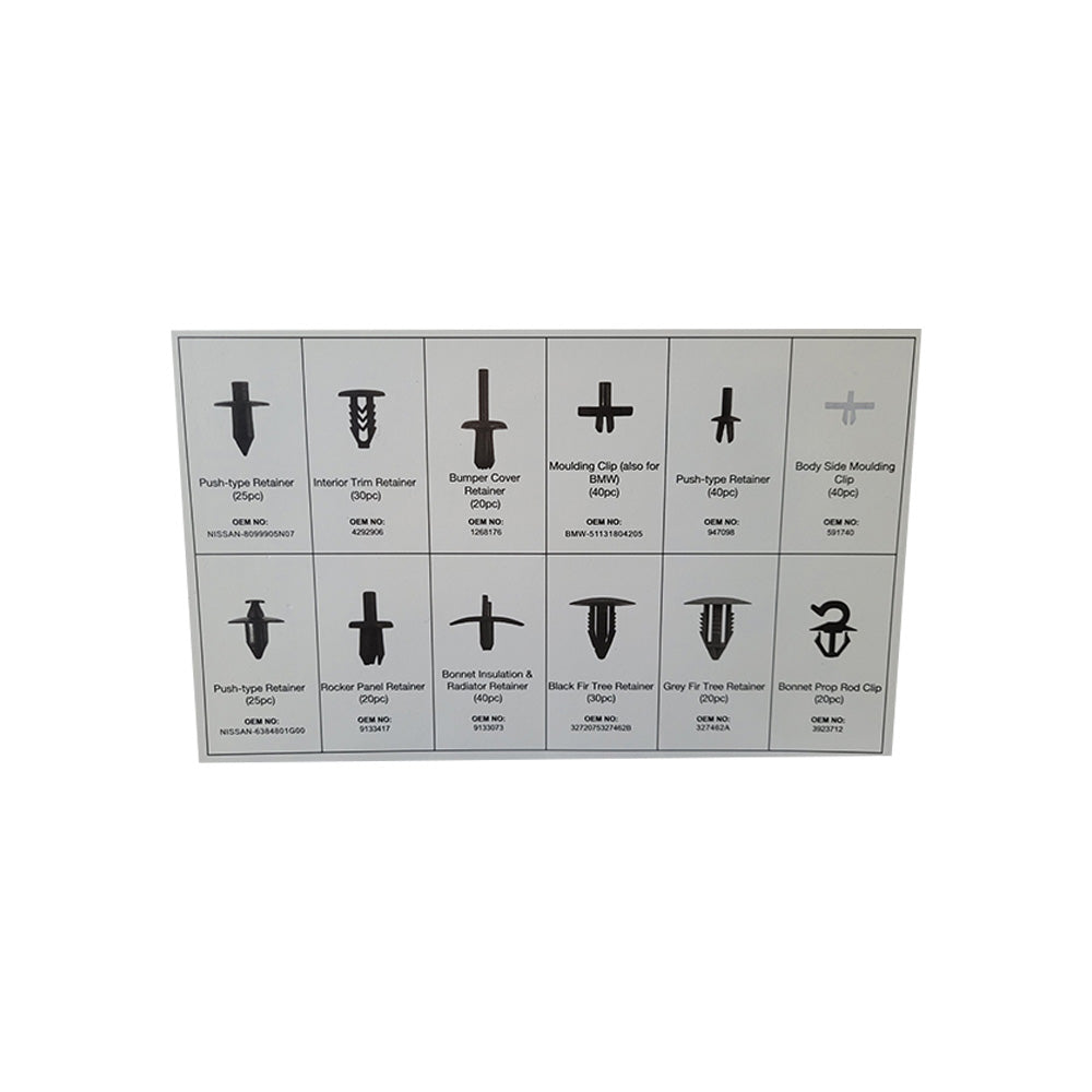 Trim Clip Assortiment - Volvo 350st