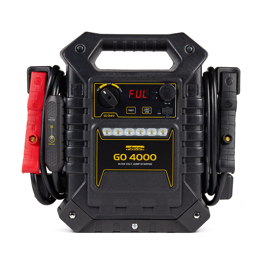 Draagbare Accubooster 12V-4000A / 24V-2000A