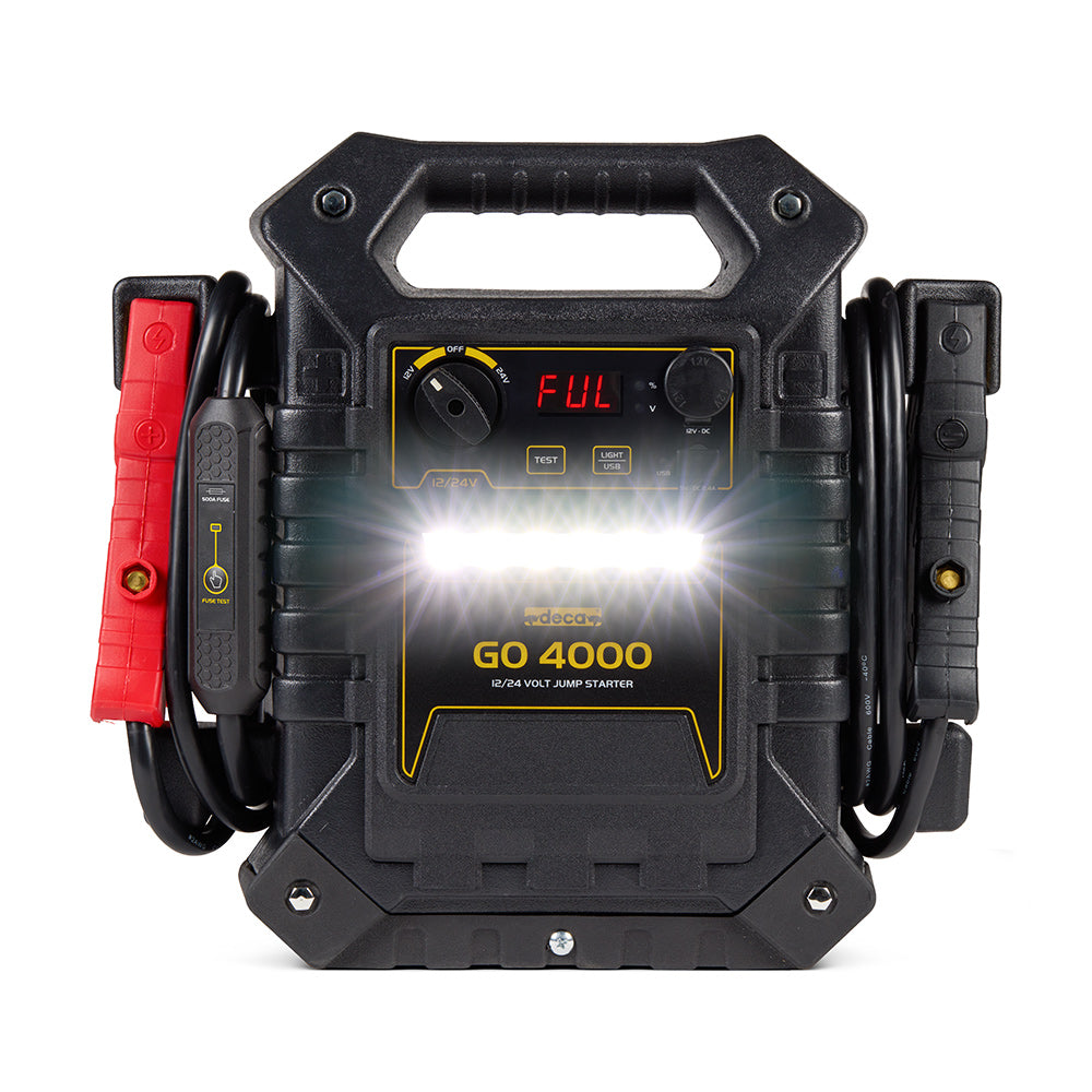 Draagbare Accubooster 12V-4000A / 24V-2000A