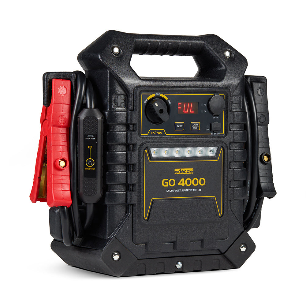 Draagbare Accubooster 12V-4000A / 24V-2000A