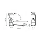 120L Oil Suction Drainer Pant. Trucks