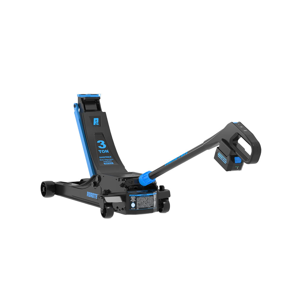 E-Jack 3T Zware Lange Hefinrichting met Zwenkwielen 20V 4.0Ah
