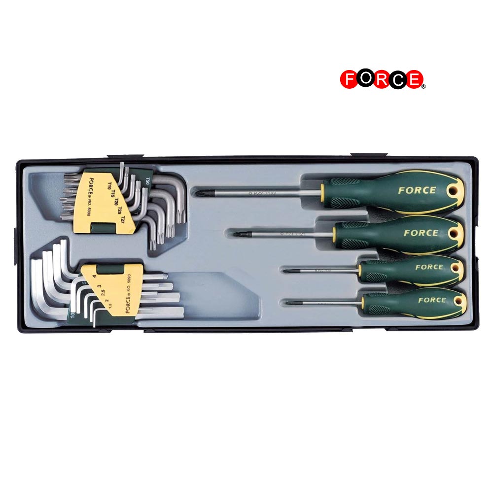 L key and screwdriver set (NIET MEER LEVERBAAR T5303)