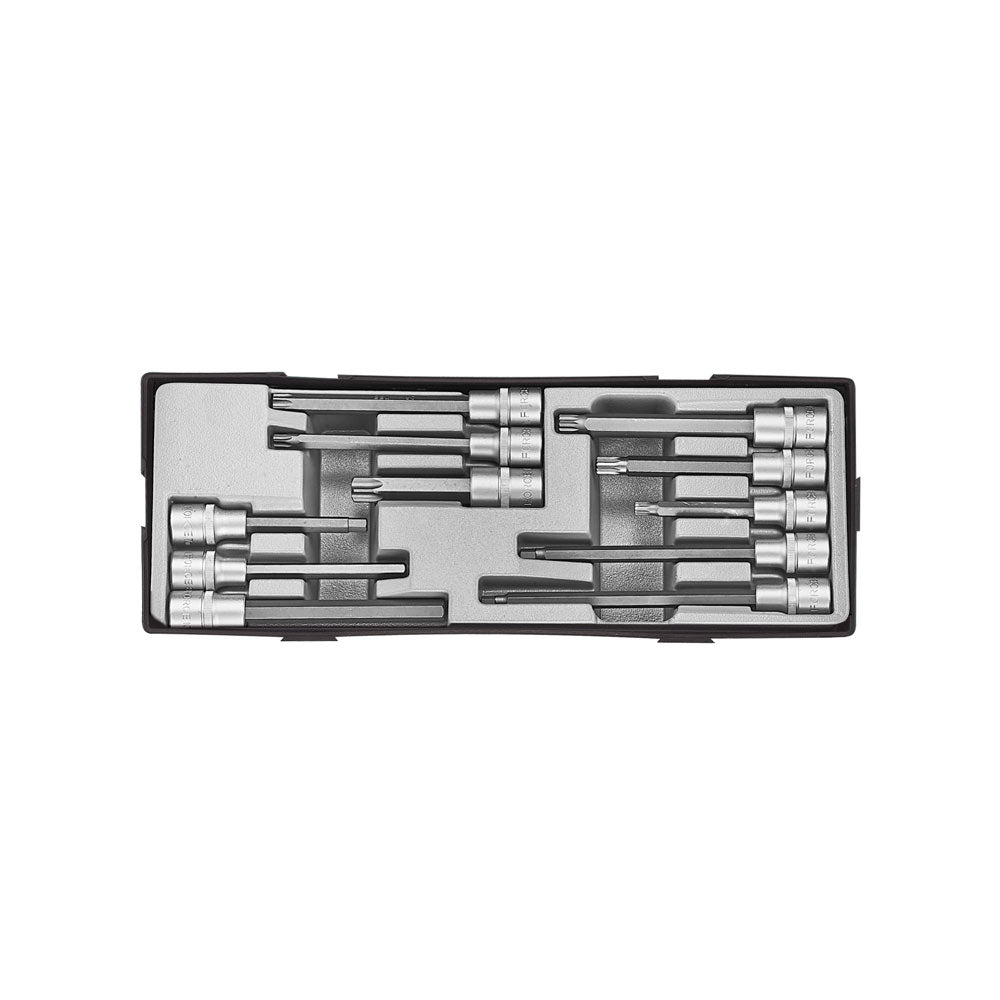 1/2" Doppenset Torx - Inbus - Spline 11 delig