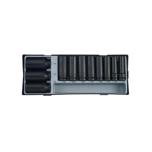 1/2" Krachtdoppenset lang 11 delig