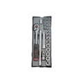 22pc 1/2"DR. 12pt. Flank combination socket set