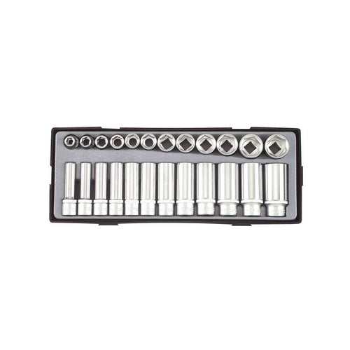 1/2'' Doppen 6-kant set 24-delig