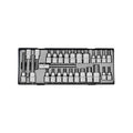 1/2" Doppenset Inbus - Spline 27 delig