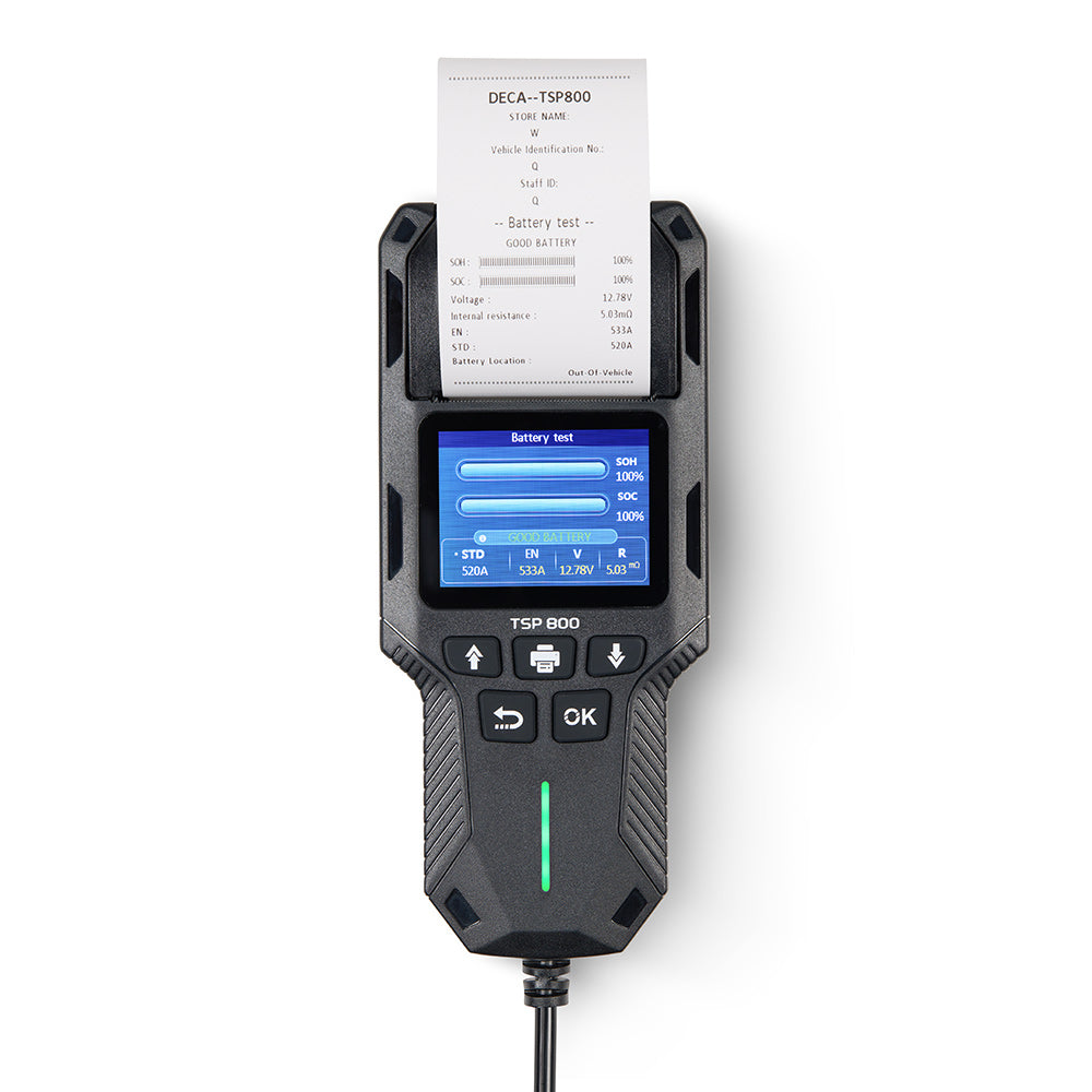 Accutester 12/24V met Printer