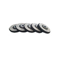 Set reinigingsschijven 125 mm - 5 stuks - slijptol aansluiting