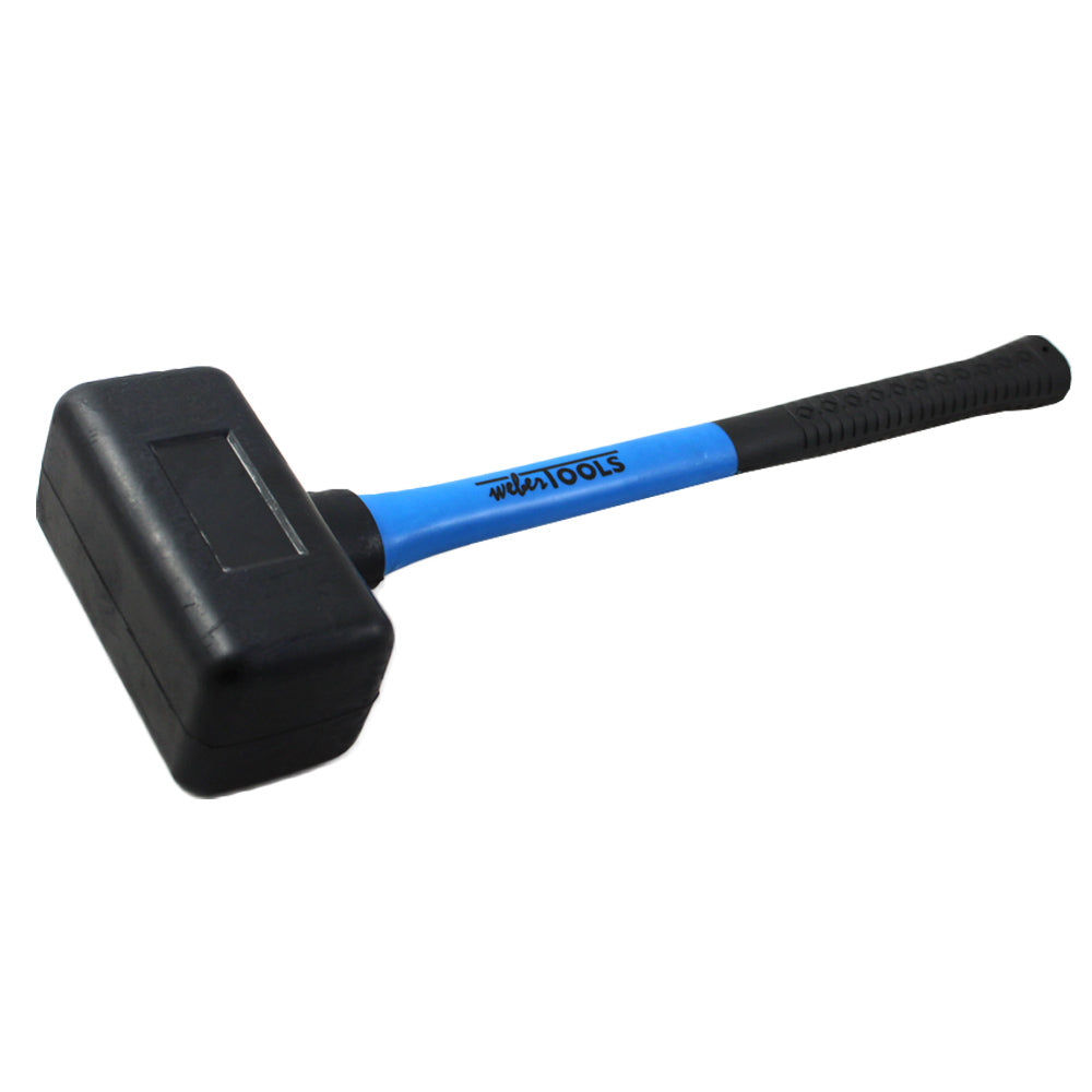 Terugslagvrije rubber hamer Ø 70 mm