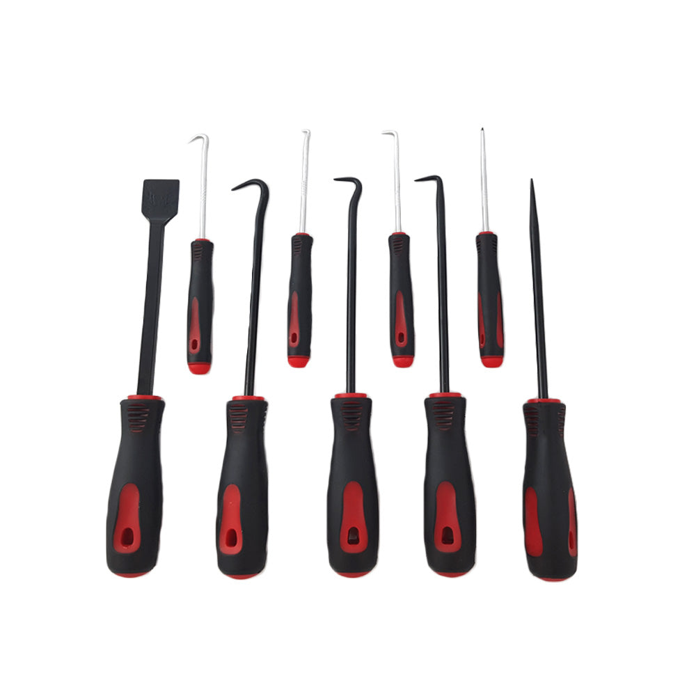 9 Delig Schraper en haken set