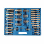 Tappenset metrisch en SAE 110-delig