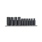 Doppenset 1/4" en 3/8" 10 delig (magnetisch)