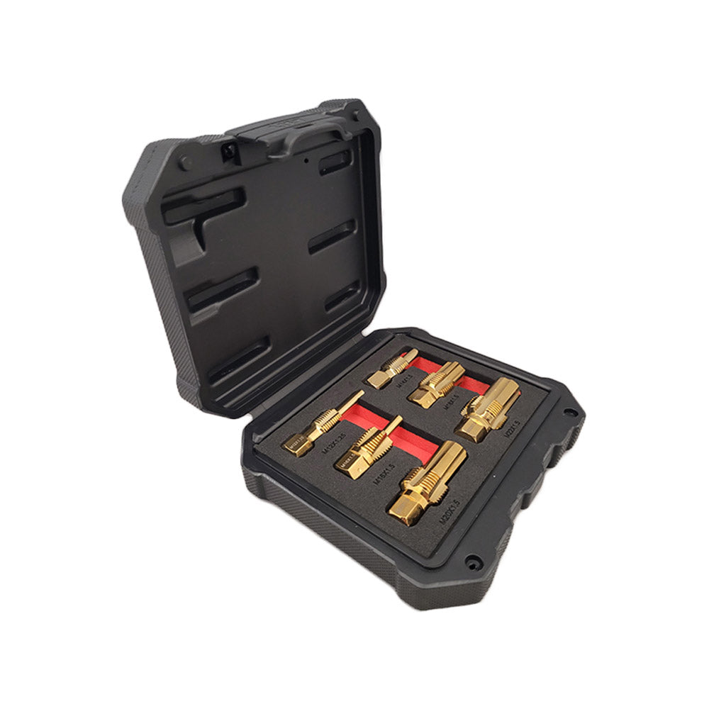 EGT Sensortappen set (M12-M22 Titanium Geplateerd) 6-delig