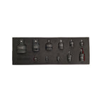Krachtadapter Verloopdoppen set 11 delig