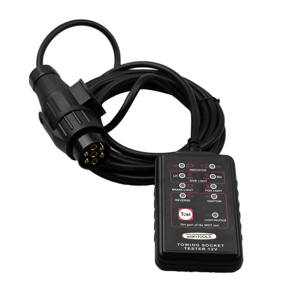 Trekhaakstekker tester 12V