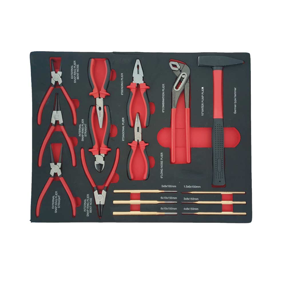 Weber Tools 250-Delige Gevulde Deluxe Gereedschapswagen