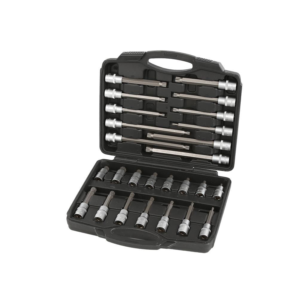 26-delige 1/2" Spline-doppenset