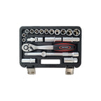 1/2" Ratel + Doppenset 10/24mm 20-delig