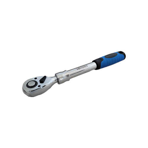1/2" Omkeerbare ratelsleutel telescopisch 310mmL t/m 435mmL