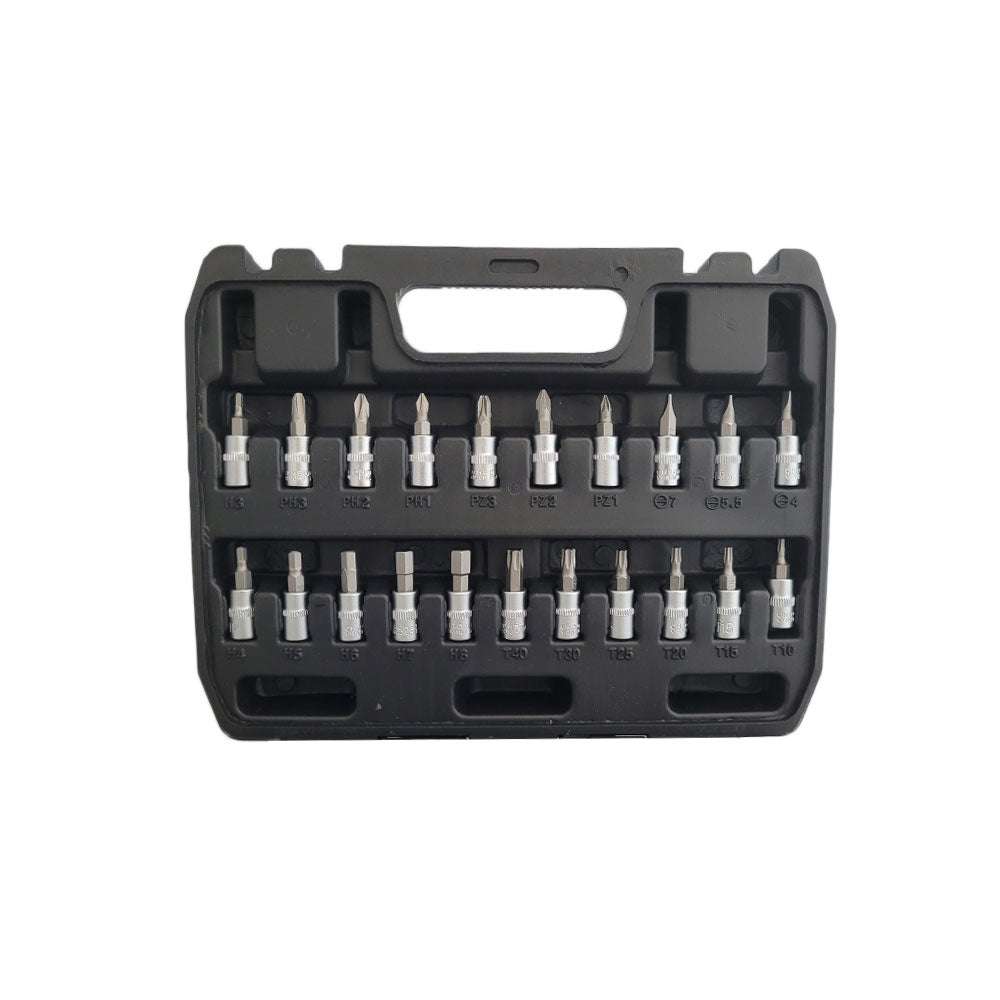Doppenset 1/4" 46 delig