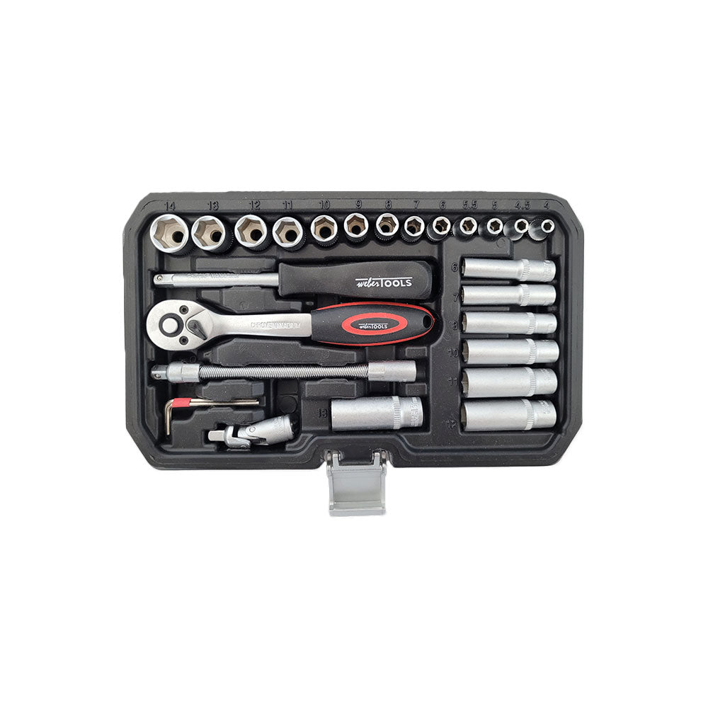 1/4" Doppenset 53 delig