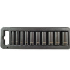3/8" Krachtdoppenset lang 10 delig