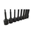 1/2" Krachtdoppenset Spline 8 delig