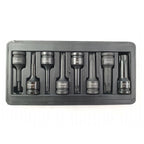 1/2'' Krachtdoppenset Torx 8-delig