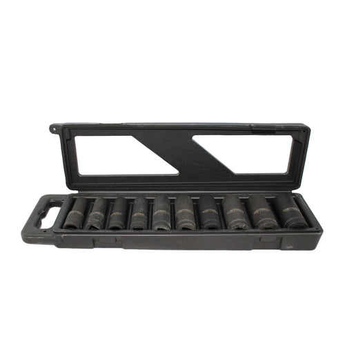 1/2'' Lange en extra dunne krachtdoppenset 10-delig